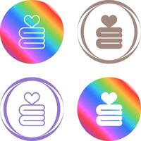 Love blanket Vector Icon