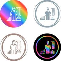 HR Analytics Vector Icon