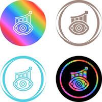 Predictive Analytics Vector Icon