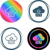 Cloud Deployment Vector Icon