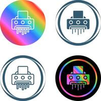 Document Cut Vector Icon