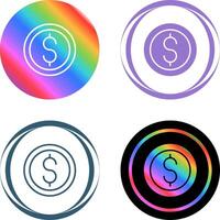 Usd Circle Vector Icon