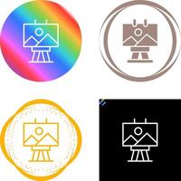 Canvas Vector Icon