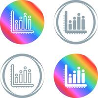 Bar Chart Vector Icon