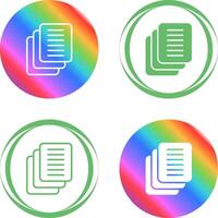 Document Version Control Vector Icon