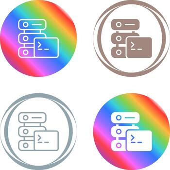 SSH Hosting Vector Icon