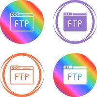 Ftp Vector Icon