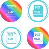 XML Vector Icon