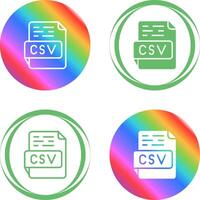 CSV Vector Icon