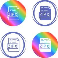 ZIPX Vector Icon