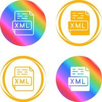 XML Vector Icon