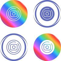 Record Circle Vector Icon