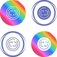 Repeat Circle Vector Icon