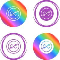 Closed Captions Circle Vector Icon