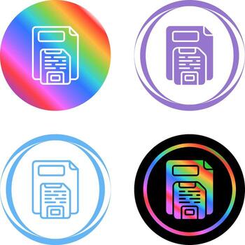 salvar botón vector icono
