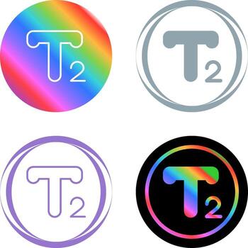 Subscript Vector Icon