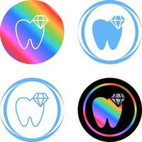 White Teeth Vector Icon