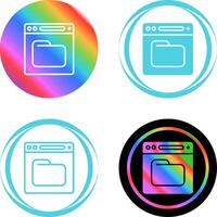 Browser Vector Icon