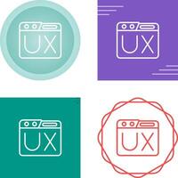 User Experience Vector Icon