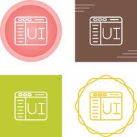 User Interface Vector Icon