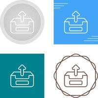 Outbox Vector Icon