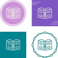 Open book Vector Icon