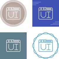 User Interface Vector Icon