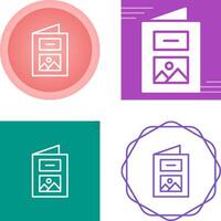 Brochure Vector Icon