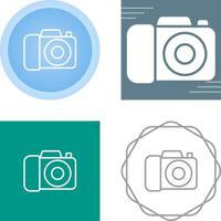 DSLR Camera Vector Icon