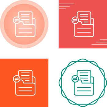 Document Share Vector Icon