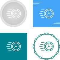 Time Fast Vector Icon