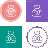 Money Bag Vector Icon