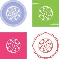 Color Wheel Vector Icon