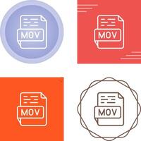 MOV Vector Icon