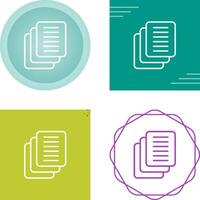 Document Version Control Vector Icon