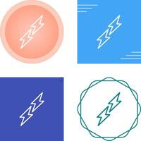 Lightning Vector Icon