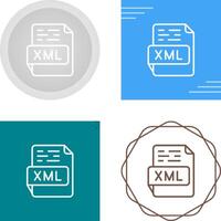 XML Vector Icon
