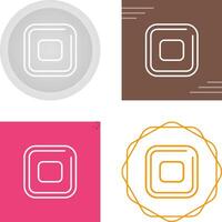 Stop Square Vector Icon