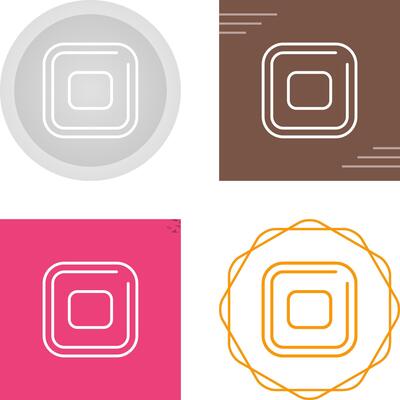 Stop Square Vector Icon