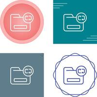 Document Backup Vector Icon