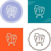 FTP Server Vector Icon