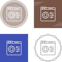 Control Panel Vector Icon