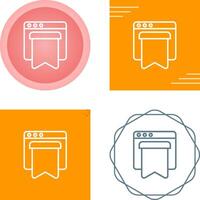 Bookmark Tabs Vector Icon