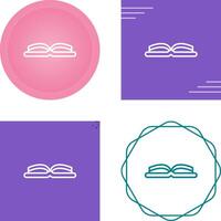 Open Book Vector Icon