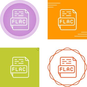 FLAC Vector Icon