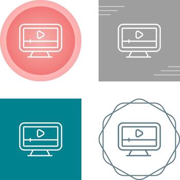 Computer Vector Icon