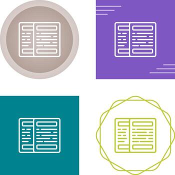 icono de vector de documento