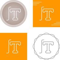 Typography Vector Icon