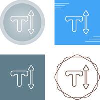 Text Vector Icon