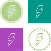 Thunder Vector Icon